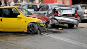 Van Nuys, CA - Injuries Reported in Car Crash on Haskell Ave