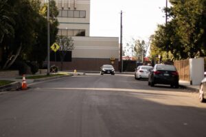 Los Angeles, CA - Auto Accident on Burbank Blvd near Hazeltine Ave