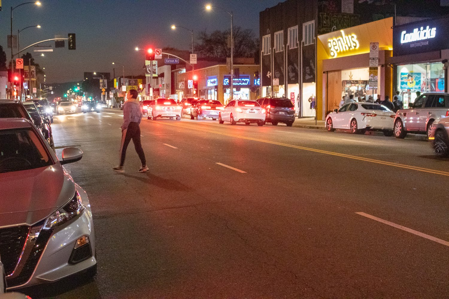 Los Angeles, CA - Pedestrian Struck, Injured on S Central Ave