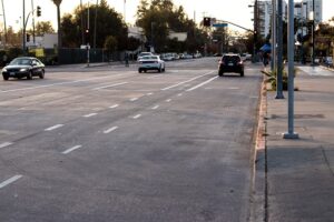 Northridge, CA - Auto Wreck with Injuries blocks Tampa Ave