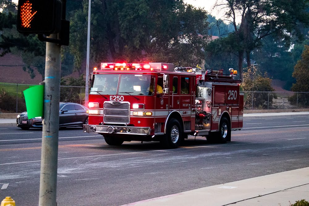 Santa Ana, CA - Eight Firefighters Injured in Fire Truck Crash on SR-241