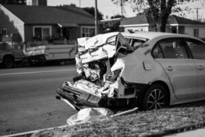 Los Angeles, CA – One Injured in Two-Car Crash on Century Blvd