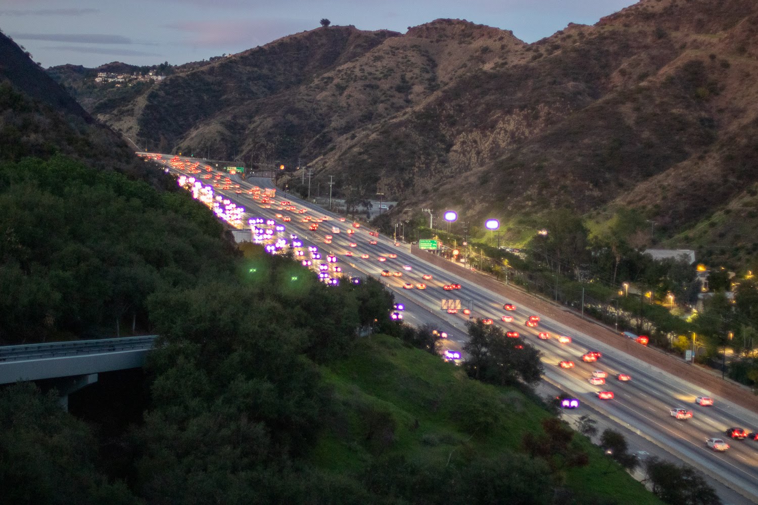 Los Angeles, CA - Collision on W Artesia Blvd Leaves at Least One Injured